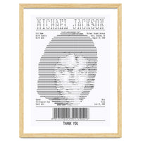 Receipt Art Michael Jackson