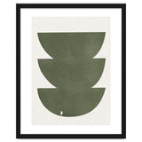GREEN WATERCOLOR SHAPES NO.3 thumbnail