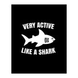 Very active like a shark  (Print Only) thumbnail
