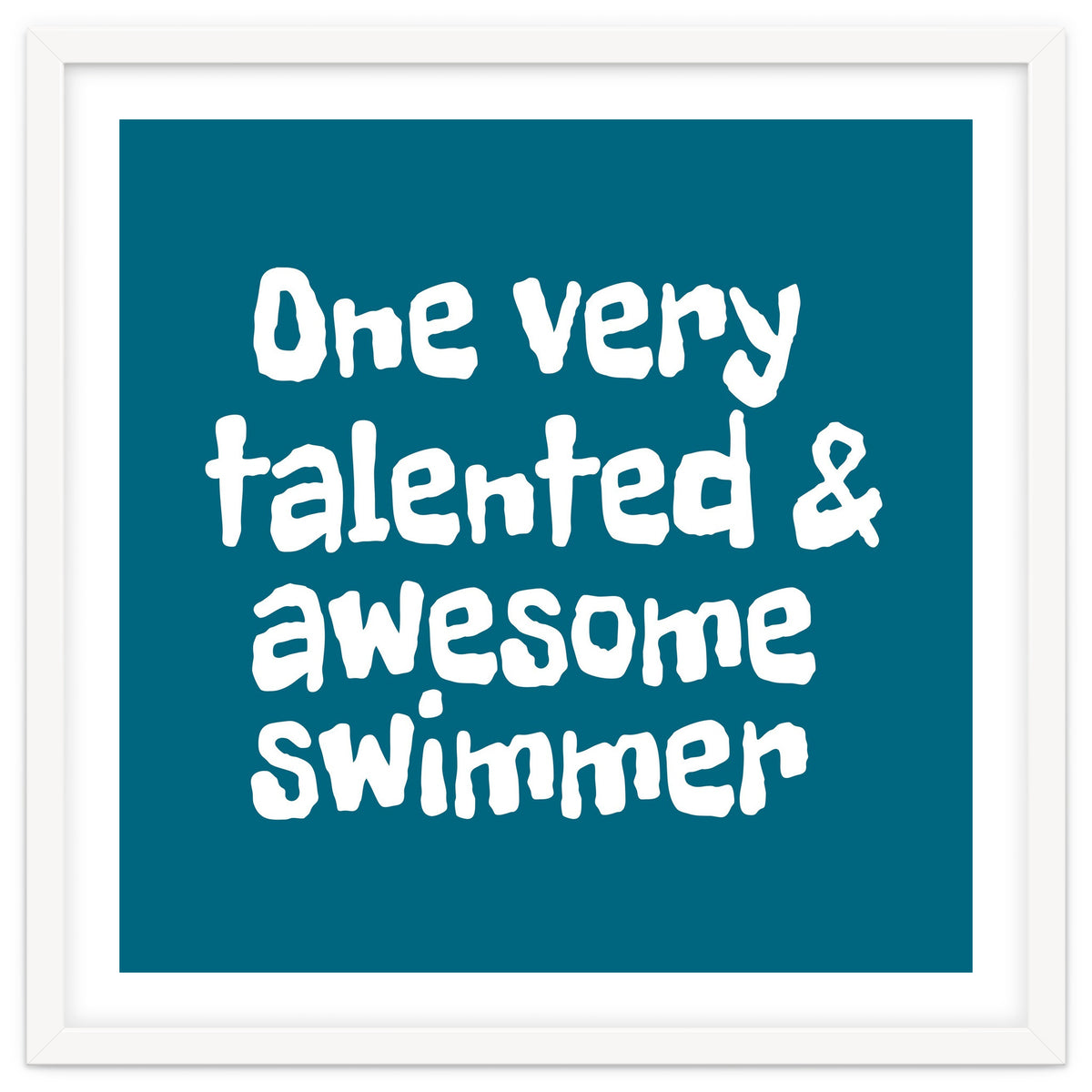 One very talented and awesome swimmer
