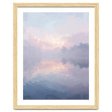 Ethereal Misty Lakeside at Dawn thumbnail