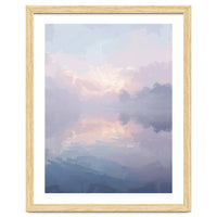 Ethereal Misty Lakeside at Dawn