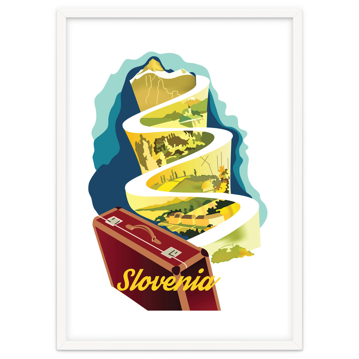 Slovenia, Mountain Road