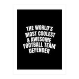Football Team Defender (Print Only) thumbnail