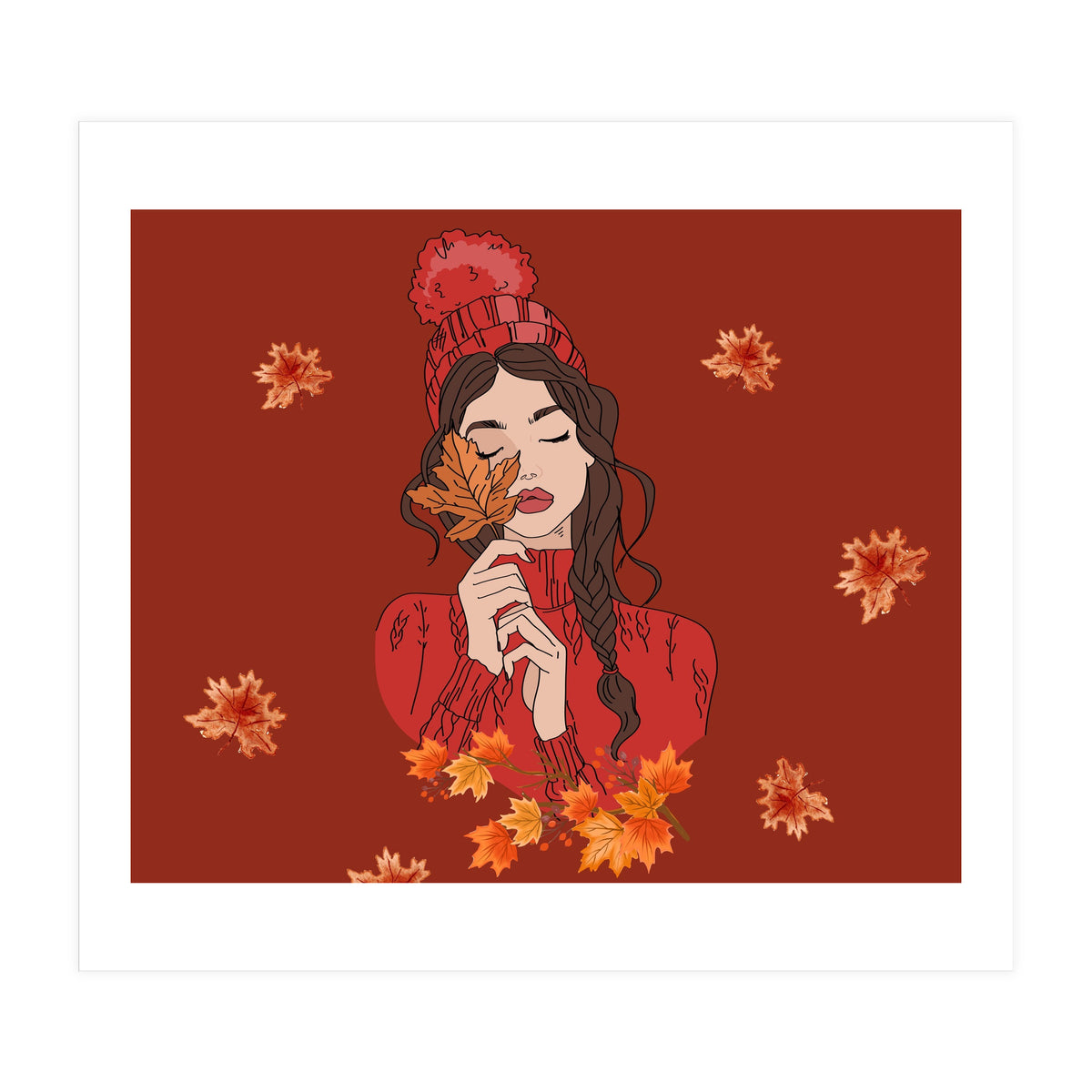 Autumn teaches us the beauty of letting go 🍂 (Print Only)