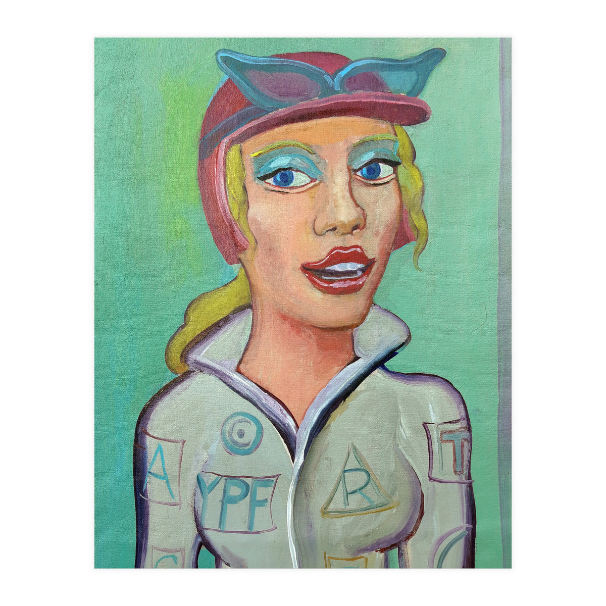 Chica Piloto 2 (Print Only)