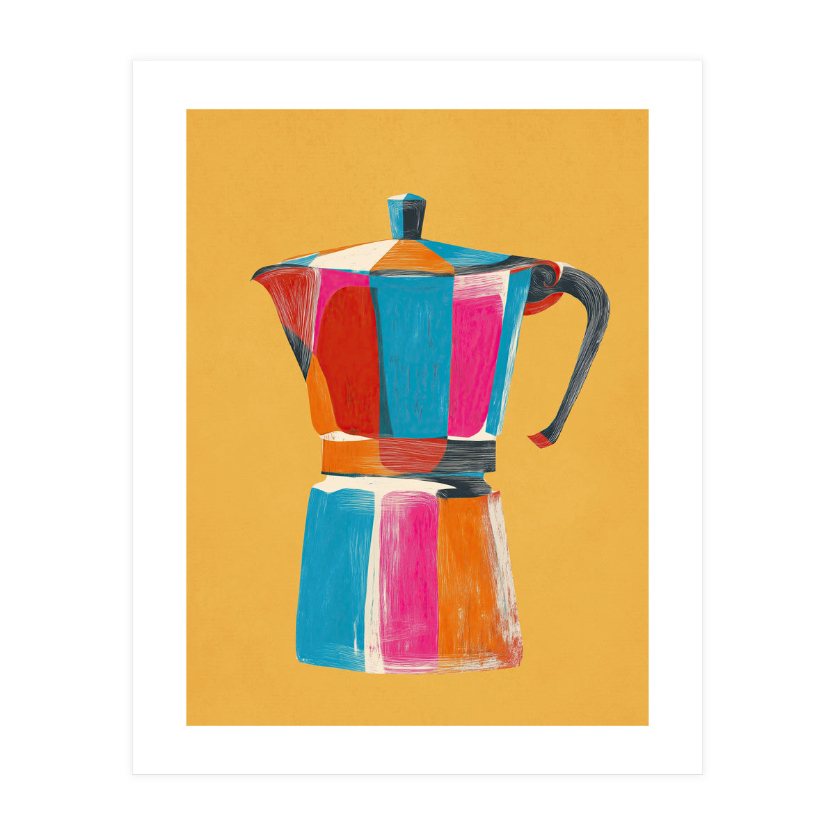 Color Block Moka (Print Only)
