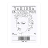 Receipt Art Madonna (Print Only) thumbnail