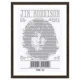 Receipt Art Jim Morrison thumbnail