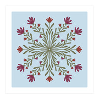 Floral Mandala  (Print Only)