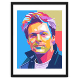 Bryan Adams pop art portrait thumbnail