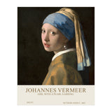 Johannes Vermer - Girl with a pearl earring (Print Only) thumbnail