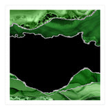 Green & Silver Agate Texture 04  (Print Only) thumbnail