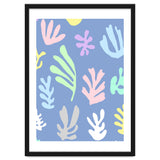 Matisse Colorful Leaves Blue thumbnail