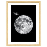 Diamond moon and UFO thumbnail