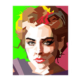 Sharon Stone Actress Movie Retro Illustration (Print Only) thumbnail