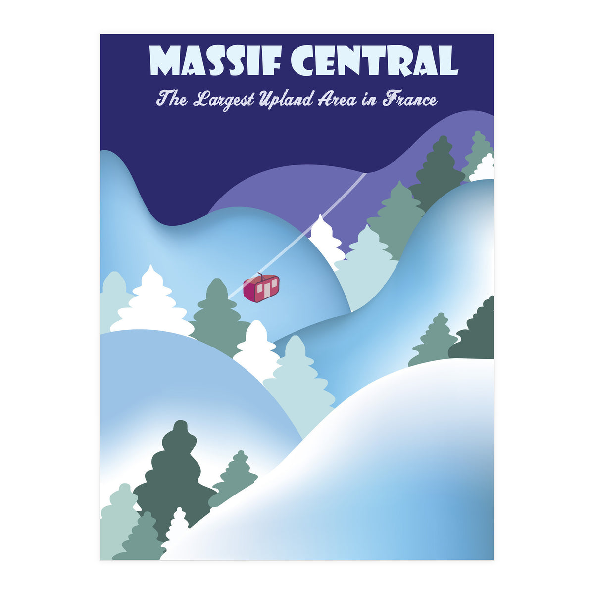 Massif Central, France (Print Only)