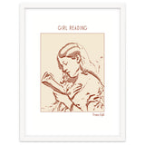 Girl Reading – Franz Eybl thumbnail