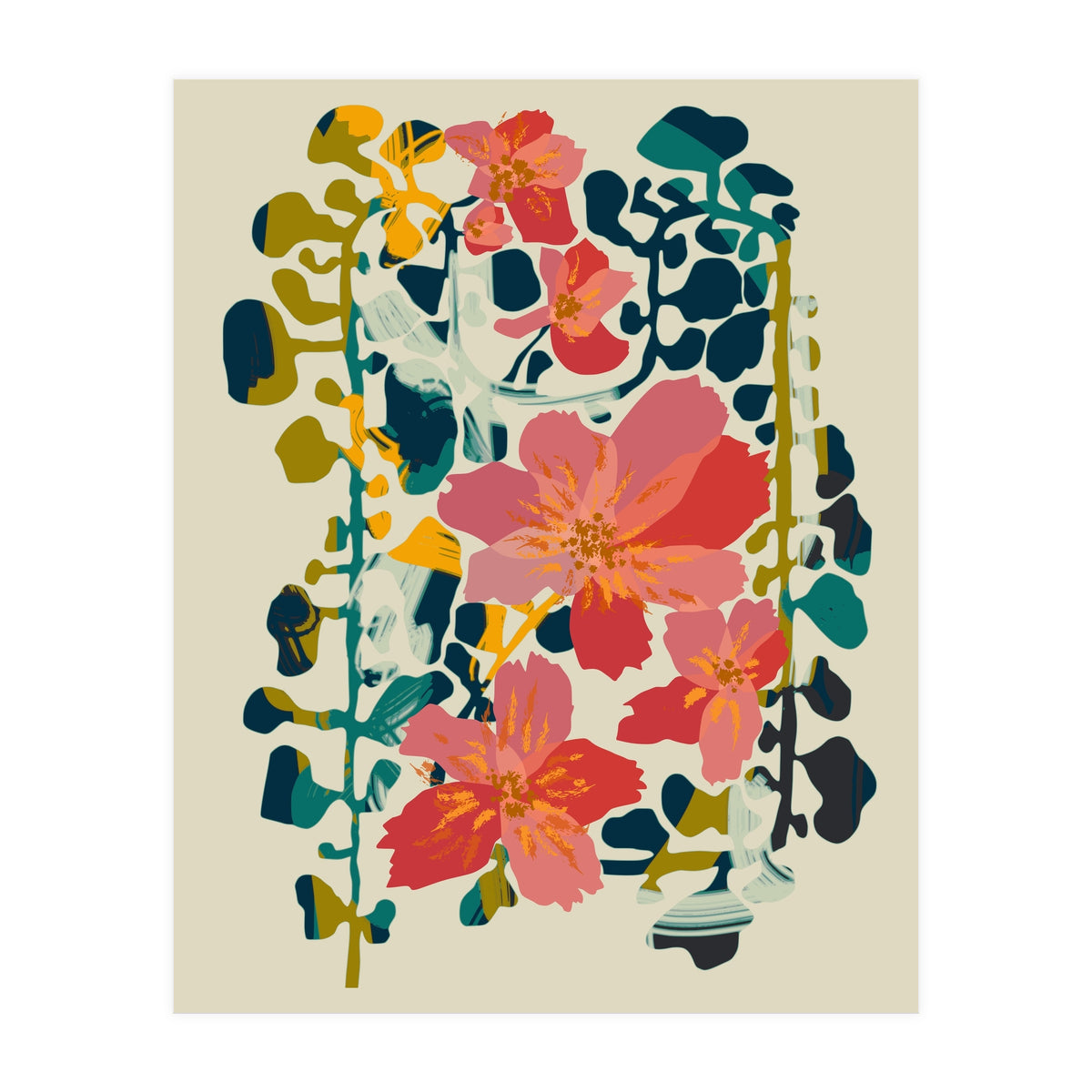 Colorful Orchid (Print Only)