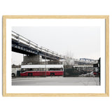 Abandoned Bus under the rail bridge thumbnail