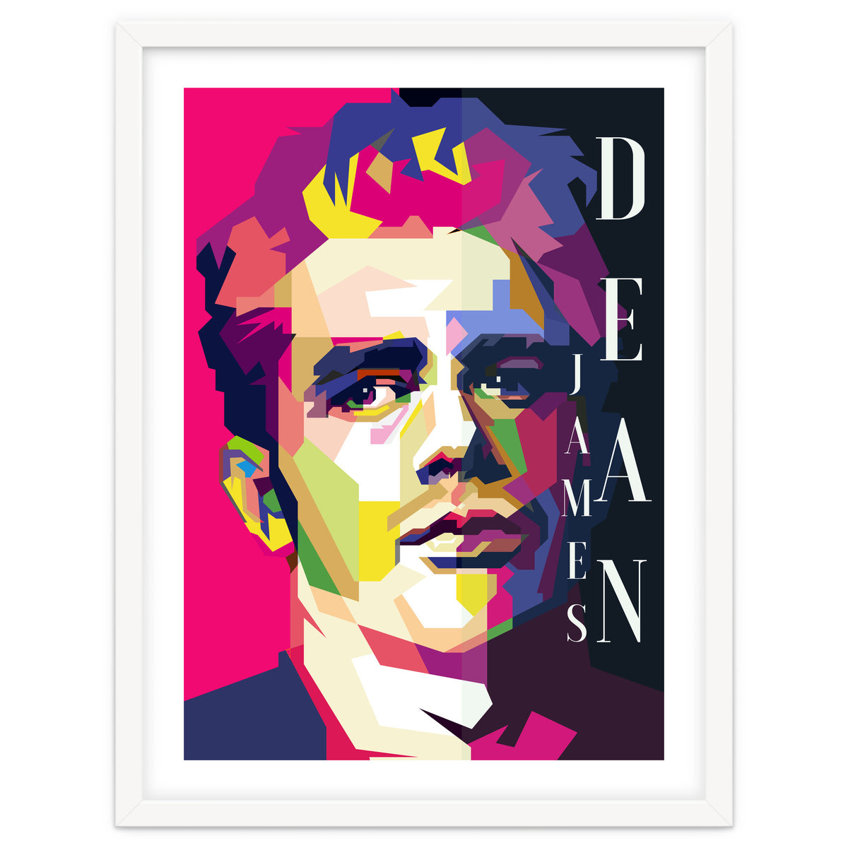James Dean 60s Hollywood Movies Pop Art Wpap