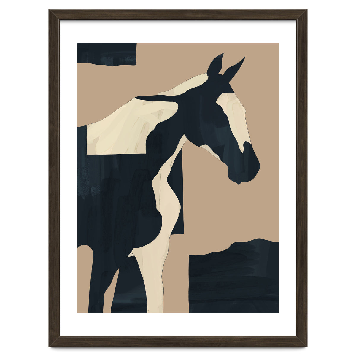 Abstract Minimal Horse 7