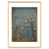 Saint Francis of Assisi preaching to the birds. Giotto. GIOTTO DE BONDONE (1266-1337). thumbnail
