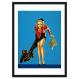 Pinup Girl And Dog Tricks thumbnail