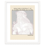 Idealised Portrait of a Young Woman as Flora – Bartolomeo Veneto (ascii art) thumbnail