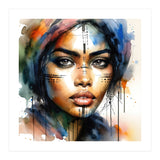 Tribal Muse Portrait (Print Only) thumbnail