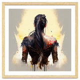 Warrior Woman From Behind thumbnail