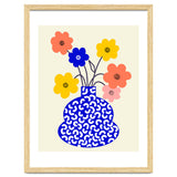 Inheritance, Flower Pot Botanical Floral, Eclectic Bohemian Concept Pop Of Color, Dopamine Positivity Plants Nature Heredity Contemporary thumbnail