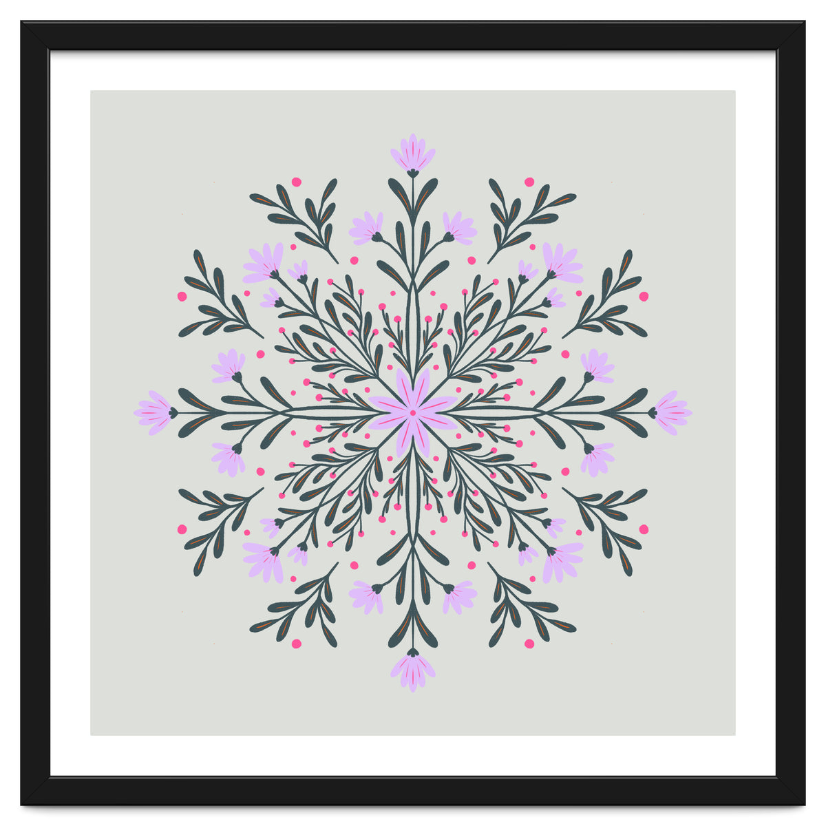 Spring Flowers Mandala