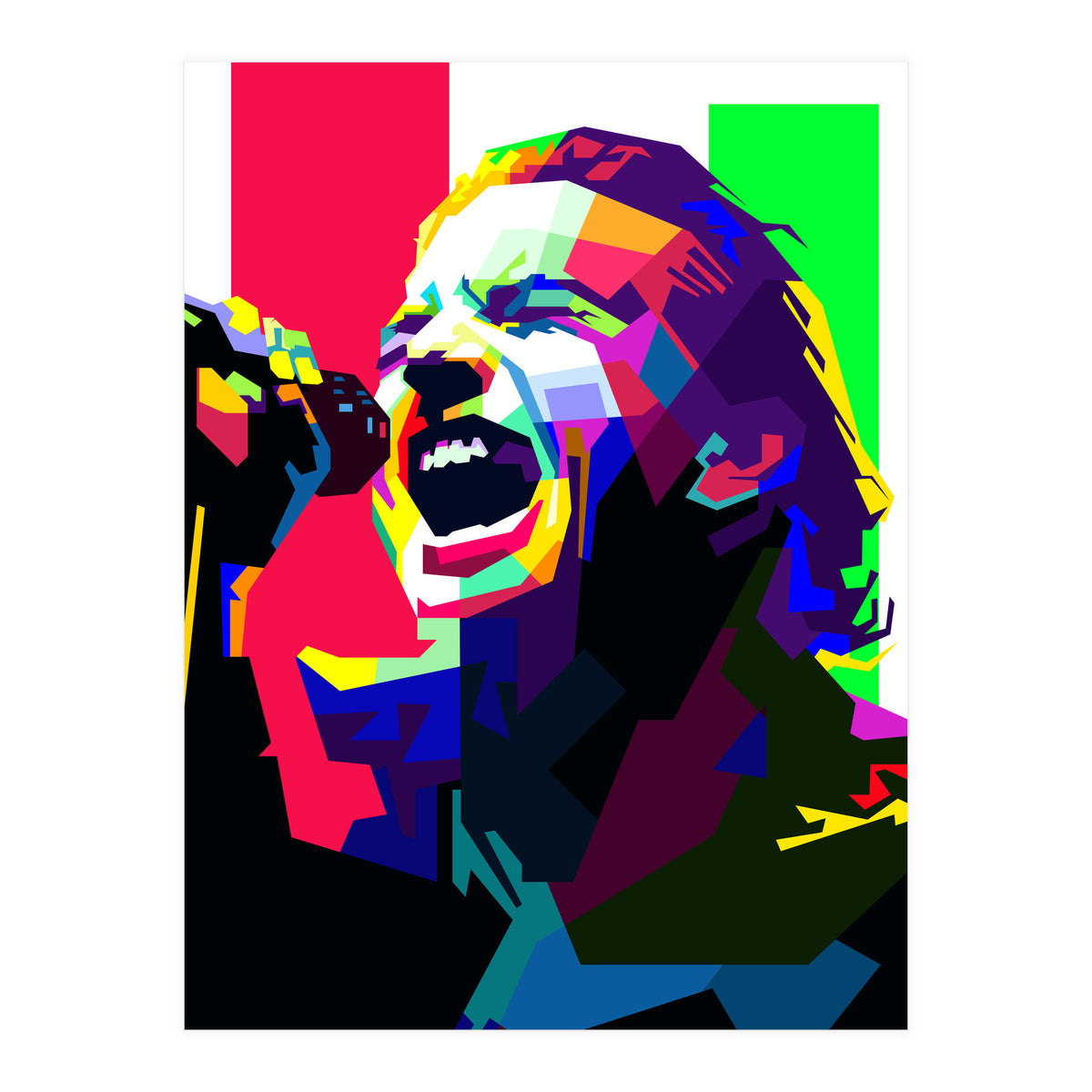 Eddie Vedder Singer Guitarist WPAP Trending Now (Print Only)