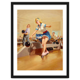 Sexy Pinup Girl On Bowling Incident thumbnail