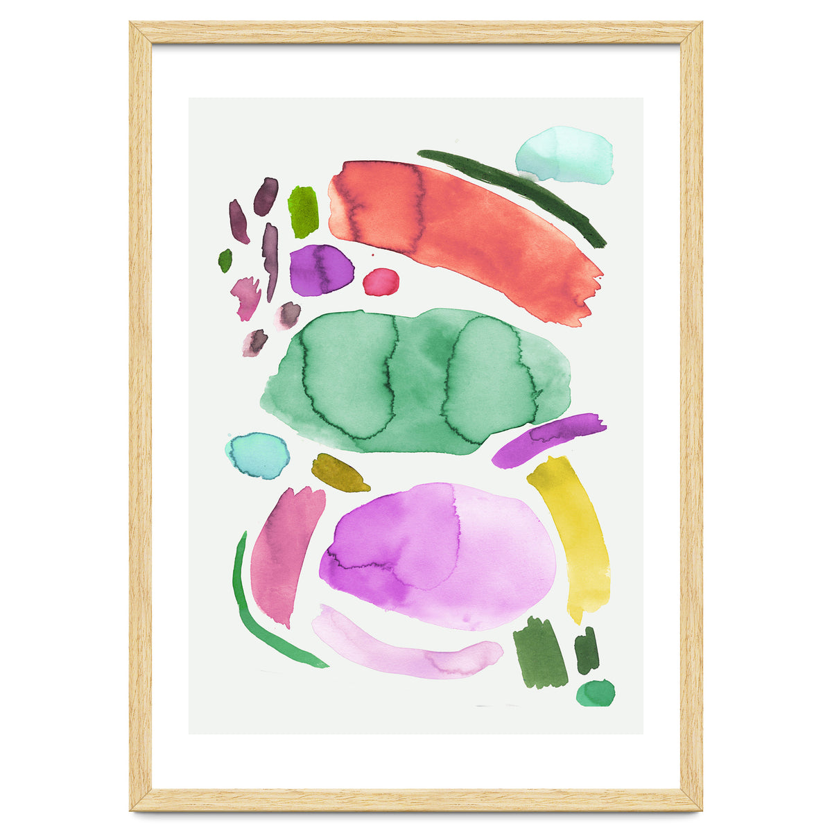 Watercolor Abstract Bold II