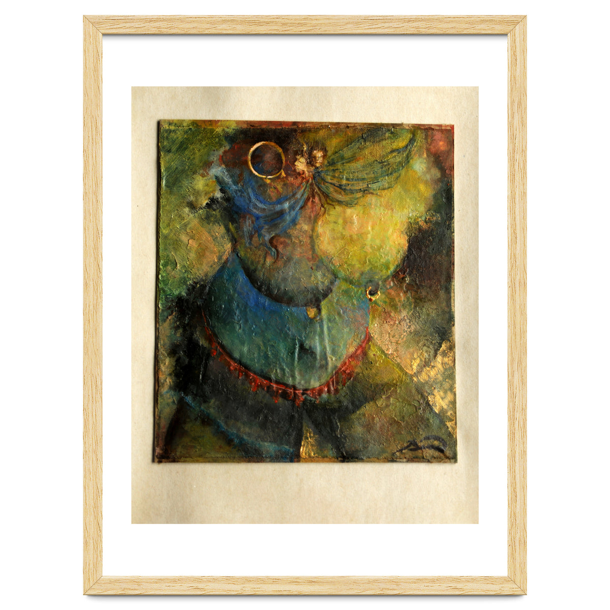 Angels.acryl.25x23cm