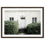 White door K between the green botanical gate thumbnail