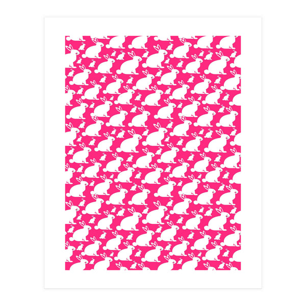 Rabbit Bunny Pattern  (Print Only)