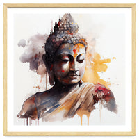 Watercolor Buddha #3