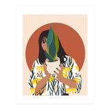 Plant Parent, Botanical Nature House Plants, Floral Bohemian Growth Positivity Care Rustic Garden (Print Only) thumbnail