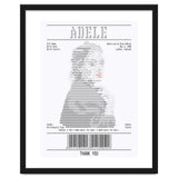 Receipt Art Adele thumbnail