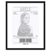 Receipt Art Adele