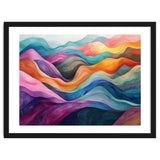 Colorful Abstract Wavy Landscape thumbnail
