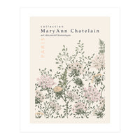 Historic decorative art Paris Queen Anne's lace (Print Only)