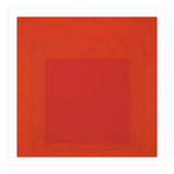 JOSEF ALBERS - HOMAGE TO THE SQUARE RED (Print Only) thumbnail