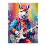 Lama Plays Guitar (Print Only) thumbnail