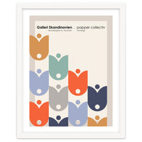 Stockholm Galleri Skandinavien Art Exhibition Poster