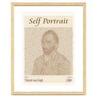 Self Portrait Vincent Van Gogh (1889)