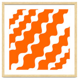 Slanting Orange Wavy Pattern thumbnail